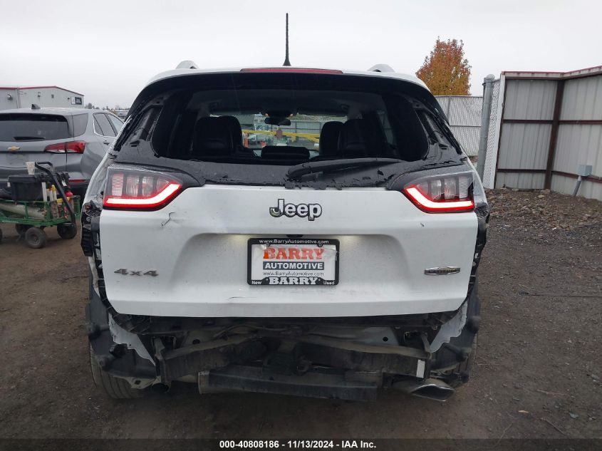 2019 Jeep Cherokee Latitude Plus 4X4 VIN: 1C4PJMLX7KD105576 Lot: 40808186