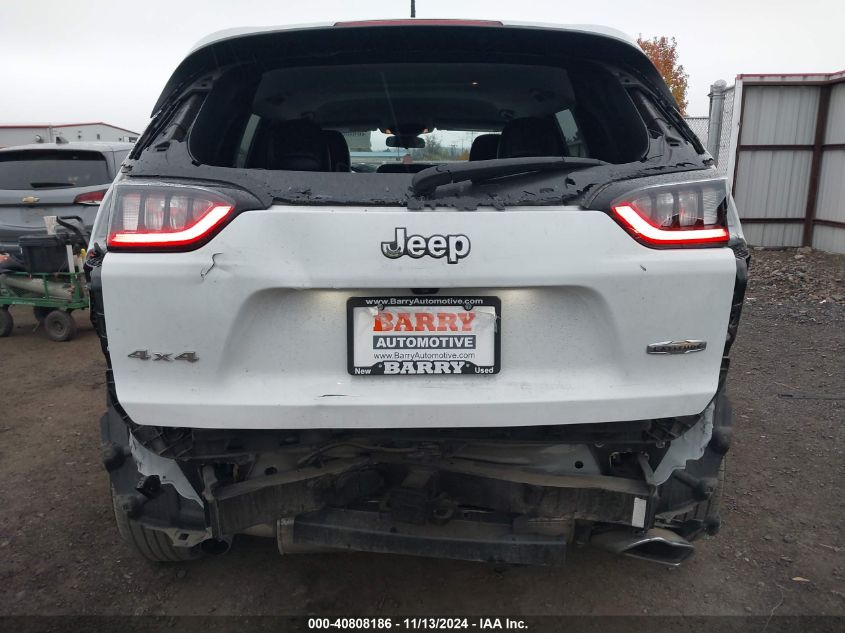 2019 Jeep Cherokee Latitude Plus 4X4 VIN: 1C4PJMLX7KD105576 Lot: 40808186