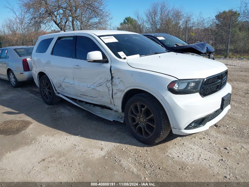 VIN 1C4RDJDG3HC639699 2017 DODGE DURANGO no.1