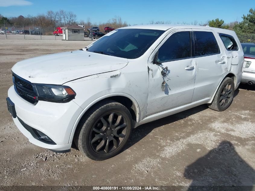 VIN 1C4RDJDG3HC639699 2017 DODGE DURANGO no.2