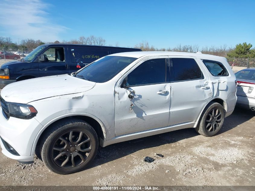 2017 Dodge Durango Gt Awd VIN: 1C4RDJDG3HC639699 Lot: 40808191