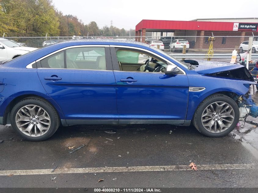 2013 Ford Taurus Limited VIN: 1FAHP2F87DG104009 Lot: 40808210