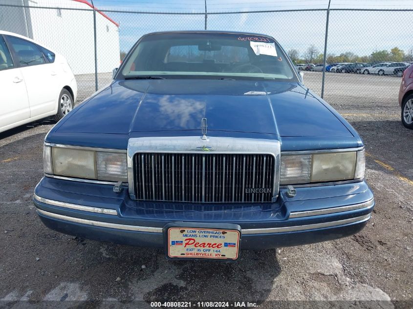 1993 Lincoln Town Car Signature/Jack Nicklaus VIN: 1LNLM82W2PY736558 Lot: 40808221