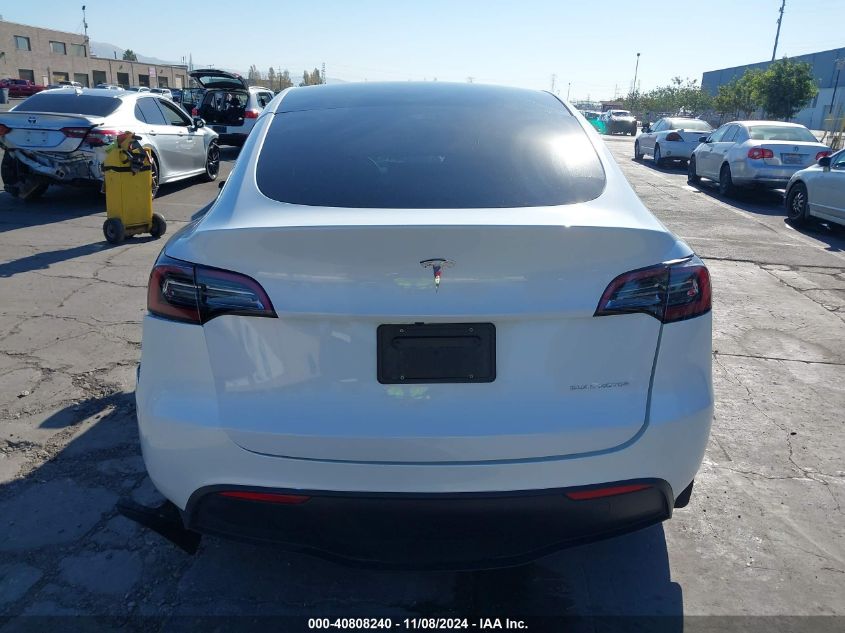 2023 Tesla Model Y Awd/Long Range Dual Motor All-Wheel Drive VIN: 7SAYGDEE0PF746909 Lot: 40808240