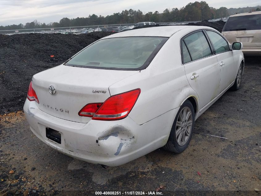 2007 Toyota Avalon Limited VIN: 4T1BK36B77U211806 Lot: 40808251