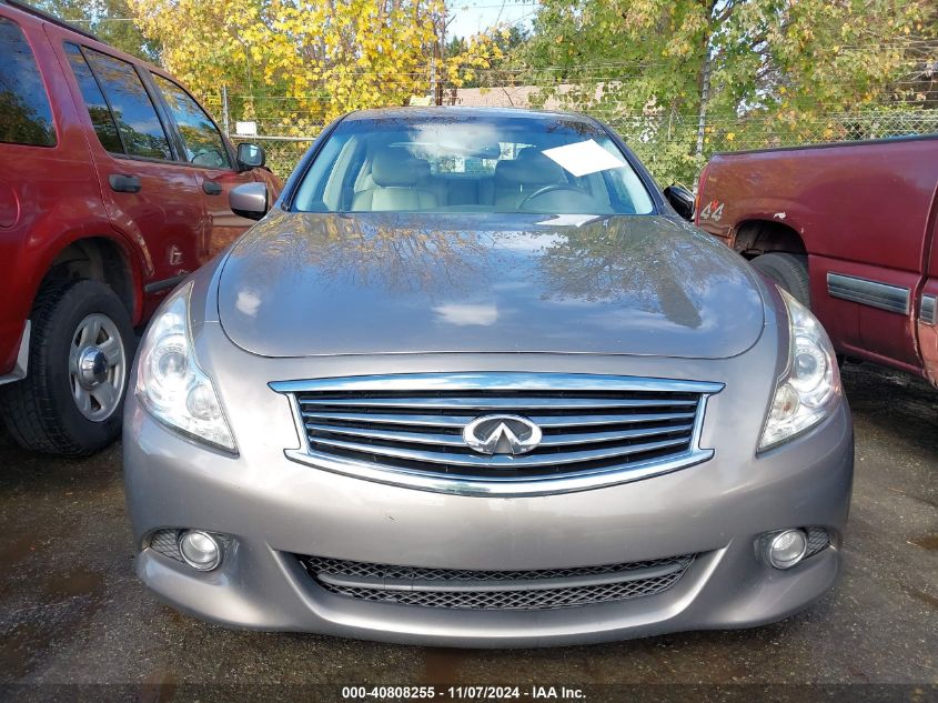 2011 Infiniti G37 Journey VIN: JN1CV6AP0BM507556 Lot: 40808255