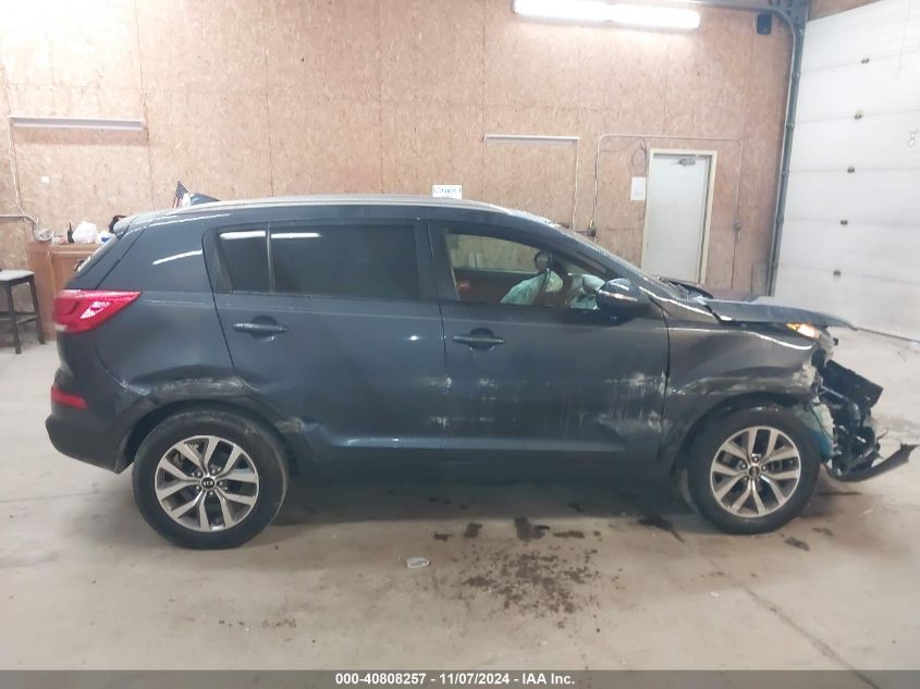 2014 Kia Sportage Lx VIN: KNDPB3AC0E7548176 Lot: 40808257