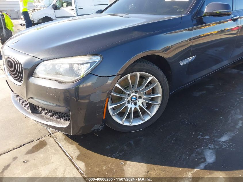 2015 BMW 750Li VIN: WBAYE8C52FD780902 Lot: 40808265