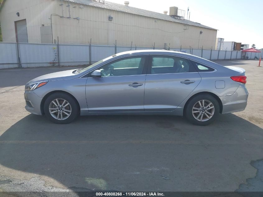 2017 Hyundai Sonata VIN: 5NPE24AF1HH530812 Lot: 40808268