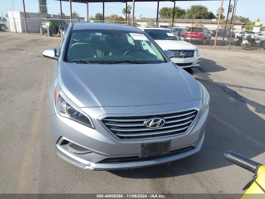 2017 Hyundai Sonata VIN: 5NPE24AF1HH530812 Lot: 40808268