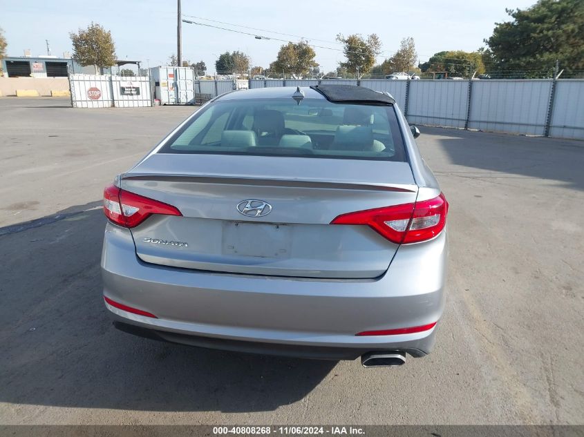 2017 Hyundai Sonata VIN: 5NPE24AF1HH530812 Lot: 40808268