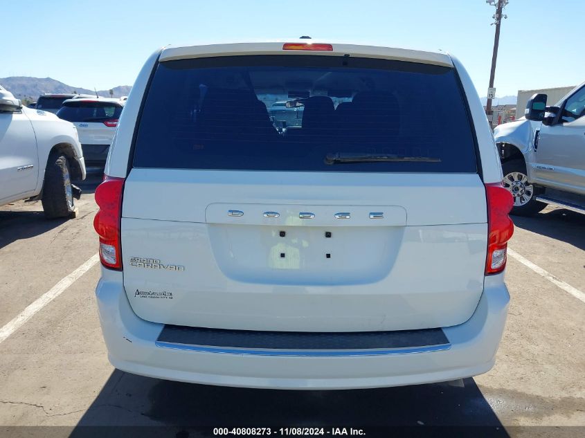 2014 Dodge Grand Caravan American Value Pkg VIN: 2C4RDGBG7ER459148 Lot: 40808273