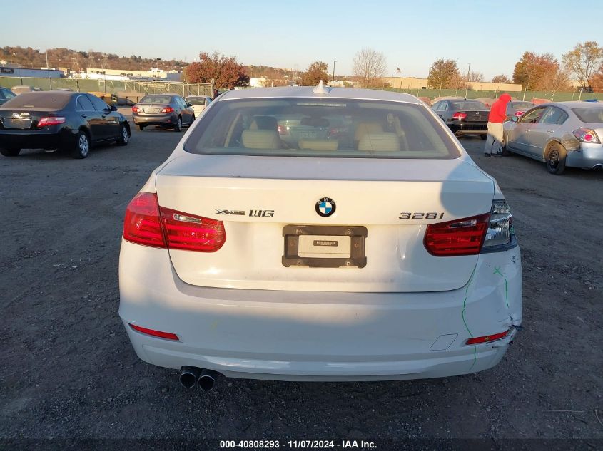 2014 BMW 328I xDrive VIN: WBA3B5C50EP544182 Lot: 40808293