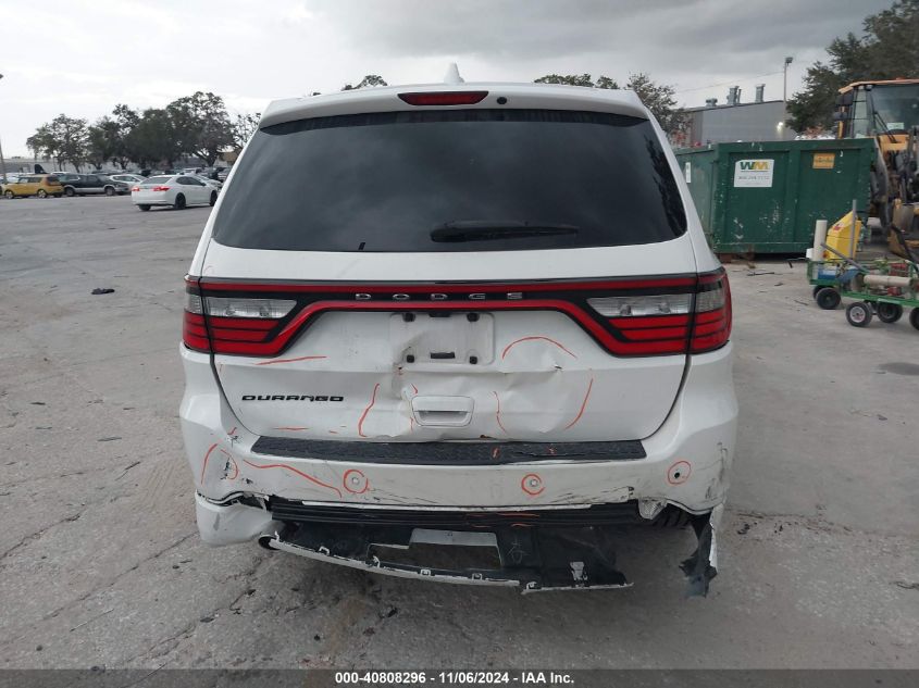 2018 Dodge Durango Sxt Rwd VIN: 1C4RDHAG3JC115049 Lot: 40808296