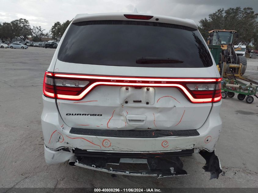 2018 Dodge Durango Sxt Rwd VIN: 1C4RDHAG3JC115049 Lot: 40808296