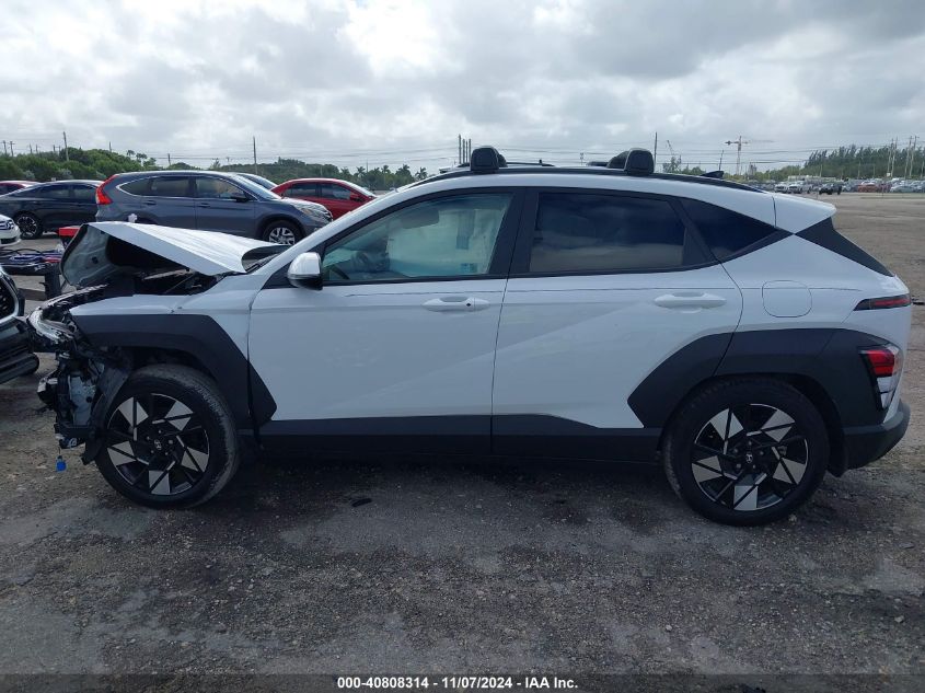 2024 Hyundai Kona Sel VIN: KM8HB3AB7RU110589 Lot: 40808314