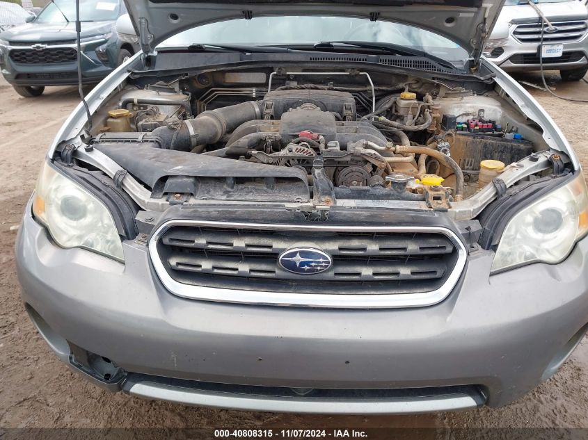 2007 Subaru Outback 3.0R L.l. Bean Edition VIN: 4S4BP86C374308962 Lot: 40808315