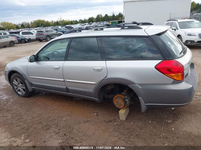 2007 Subaru Outback 3.0R L.l. Bean Edition VIN: 4S4BP86C374308962 Lot: 40808315