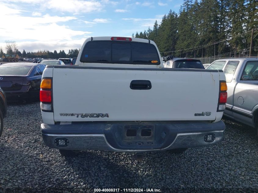 2002 Toyota Tundra Sr5 V8 VIN: 5TBRT34142S251275 Lot: 40808317