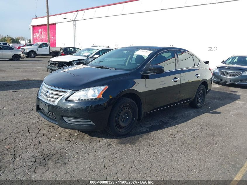 VIN 3N1AB7AP2FY338262 2015 NISSAN SENTRA no.2