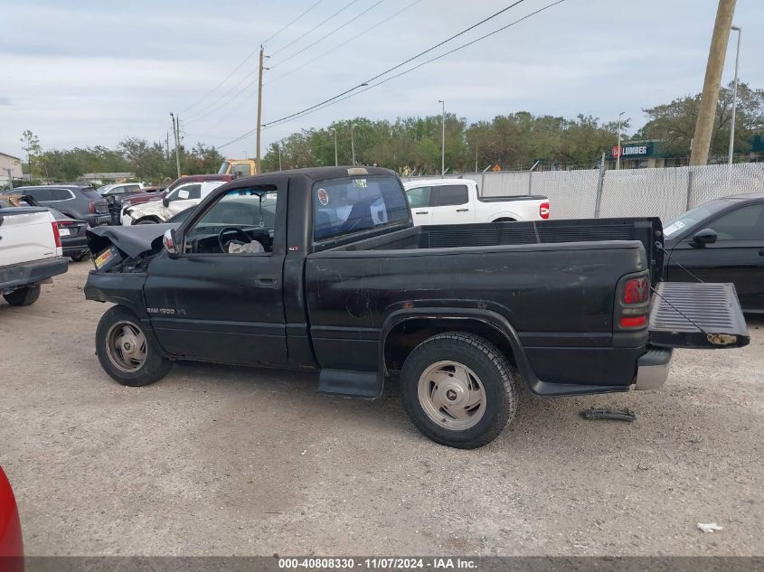 1996 Dodge Ram 1500 VIN: 1B7HC16Y8TS615255 Lot: 40808330