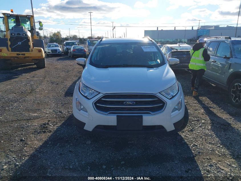 2019 Ford Ecosport Se VIN: MAJ6S3GLXKC268471 Lot: 40808344