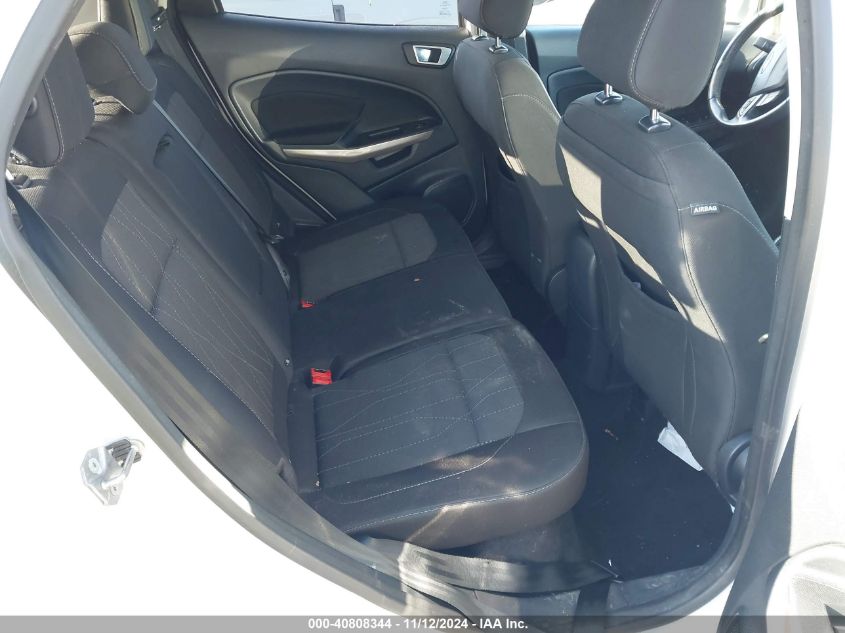 VIN MAJ6S3GLXKC268471 2019 FORD ECOSPORT SE