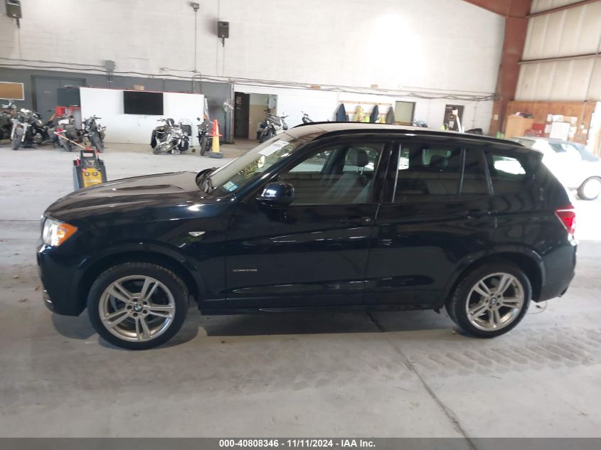 2013 BMW X3 XDRIVE28I - 5UXWX9C52D0A09372