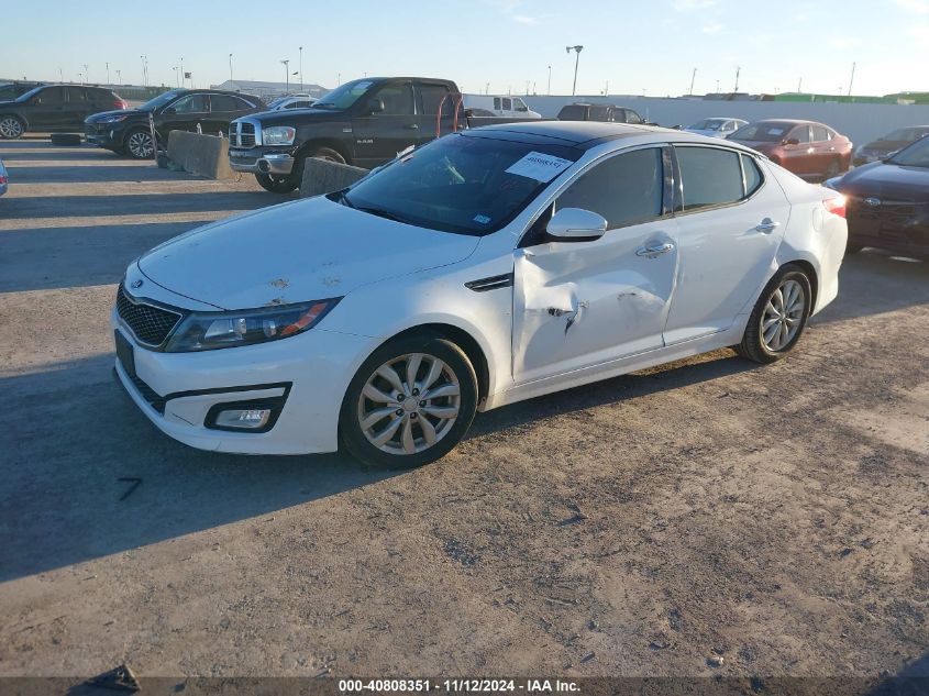 2015 Kia Optima Ex VIN: 5XXGN4A75FG422095 Lot: 40808351