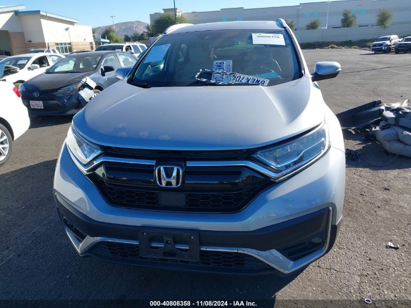 2021 Honda Cr-V 2Wd Touring VIN: 2HKRW1H92MH412606 Lot: 40808358