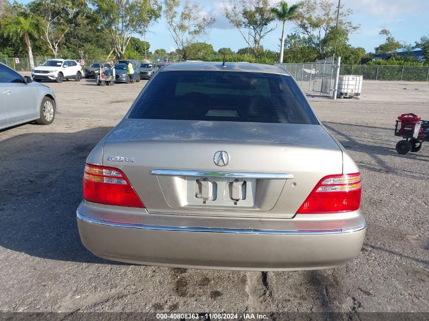 2002 Acura Rl 3.5 VIN: JH4KA96682C016131 Lot: 40808363