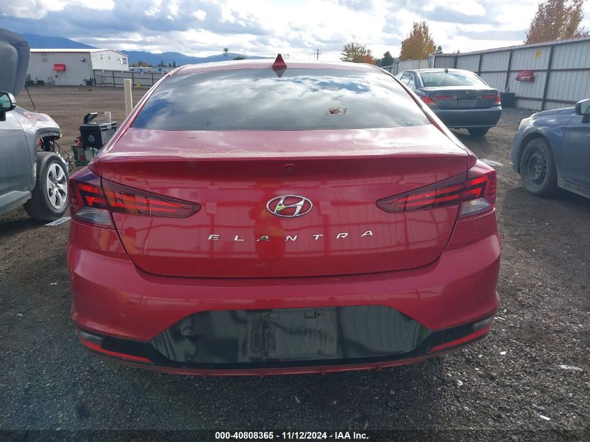 2020 Hyundai Elantra Sel VIN: 5NPD84LF0LH507005 Lot: 40808365