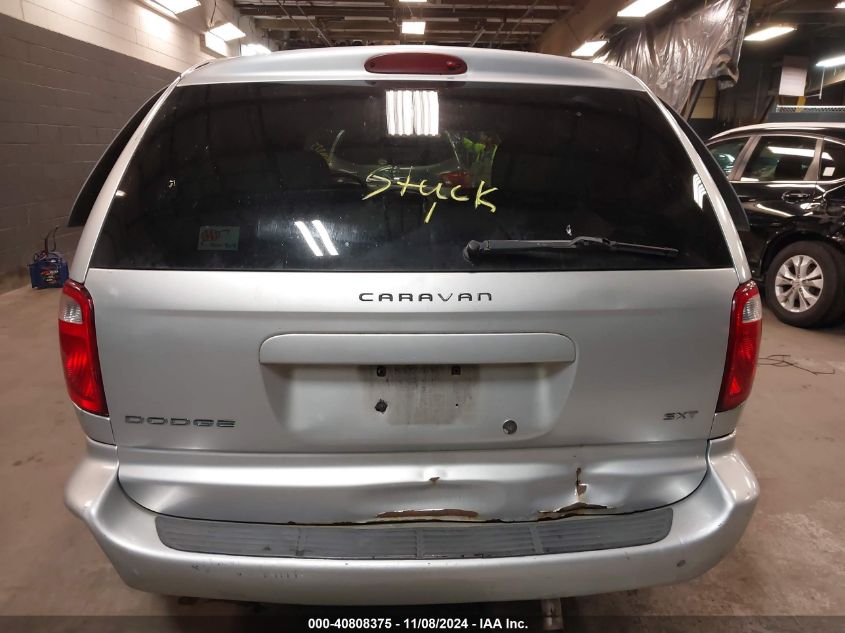 2007 Dodge Caravan Sxt VIN: 1D4GP45R87B165806 Lot: 40808375