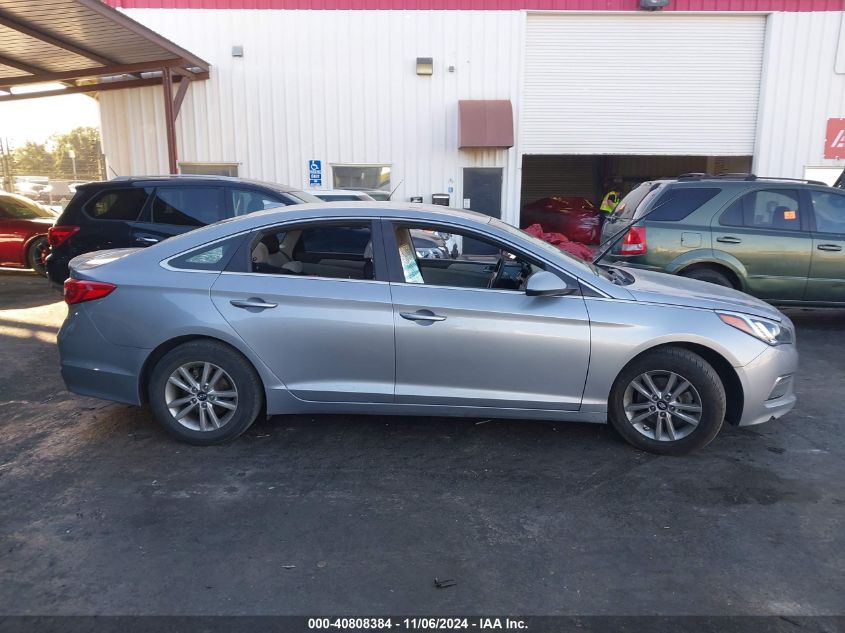 2016 Hyundai Sonata Se VIN: 5NPE24AF2GH328947 Lot: 40808384