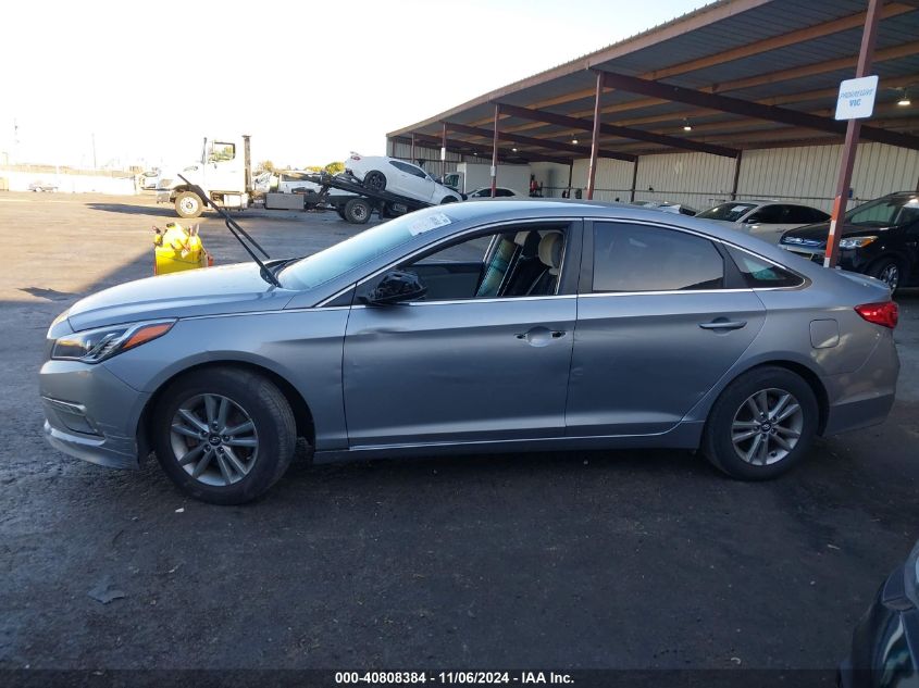 2016 Hyundai Sonata Se VIN: 5NPE24AF2GH328947 Lot: 40808384