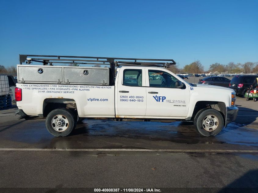 2015 Chevrolet Silverado 2500Hd Wt VIN: 1GC2CUEG8FZ123188 Lot: 40808387