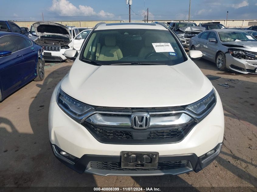 2017 Honda Cr-V Touring VIN: 5J6RW1H92HL016669 Lot: 40808399