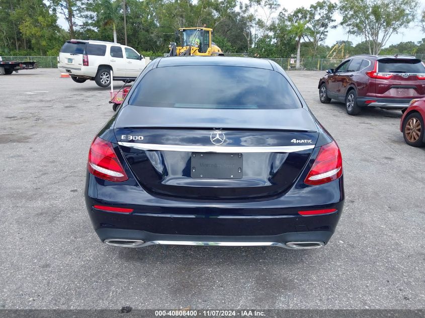 2019 Mercedes-Benz E 300 4Matic VIN: WDDZF4KB1KA632892 Lot: 40808400