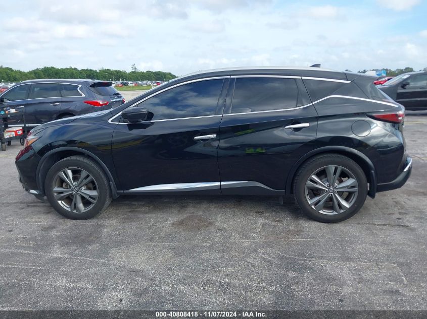 2019 Nissan Murano Platinum VIN: 5N1AZ2MJ1KN141508 Lot: 40808418