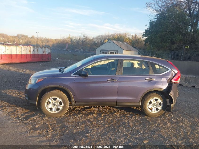 2014 Honda Cr-V Lx VIN: 2HKRM4H33EH670766 Lot: 40808431