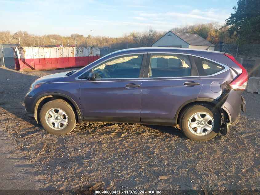 2014 Honda Cr-V Lx VIN: 2HKRM4H33EH670766 Lot: 40808431