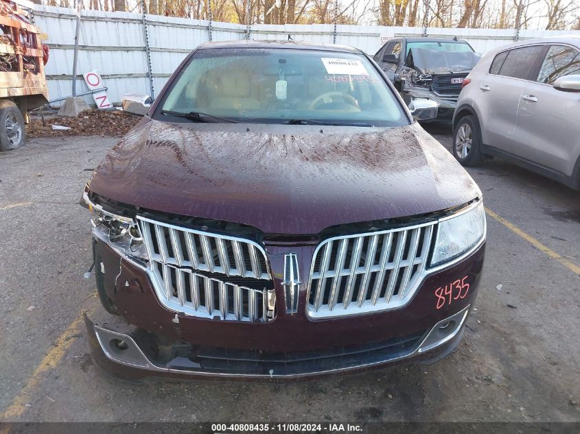 2012 Lincoln Mkz VIN: 3LNHL2GC1CR832808 Lot: 40808435