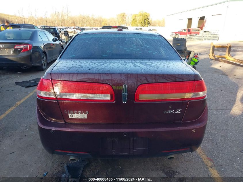 2012 Lincoln Mkz VIN: 3LNHL2GC1CR832808 Lot: 40808435