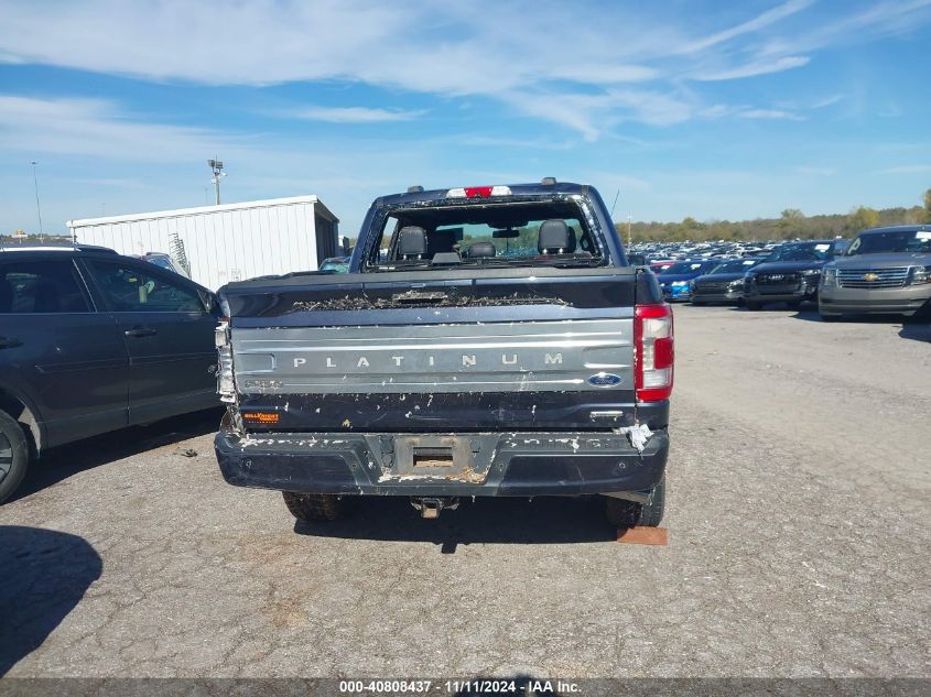 2021 FORD F-150 PLATINUM - 1FTFW1E81MFB53826