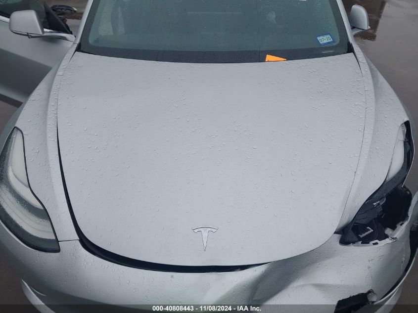 2018 Tesla Model 3 Long Range/Mid Range VIN: 5YJ3E1EA2JF049984 Lot: 40808443