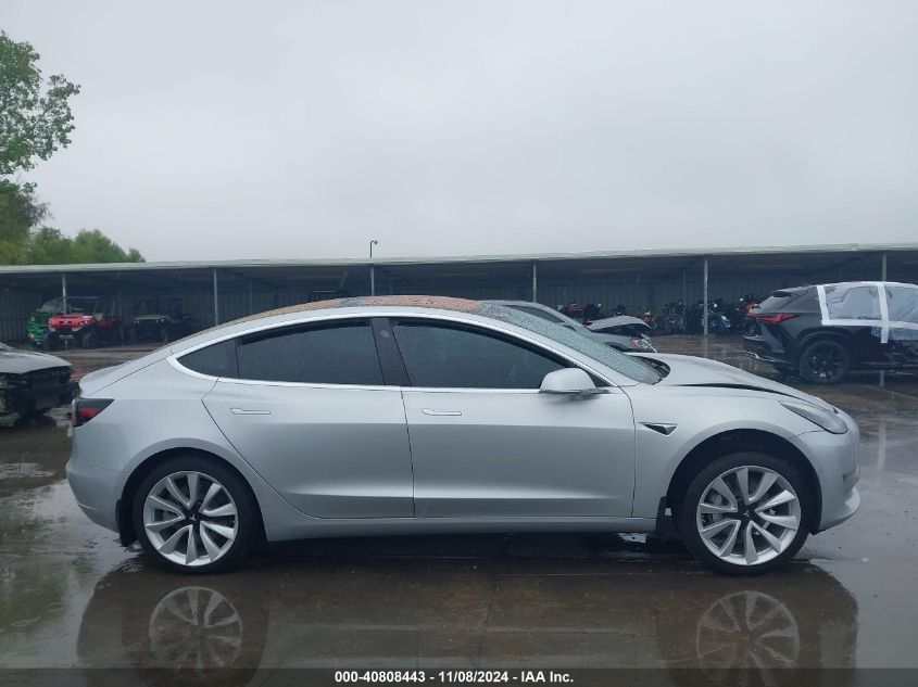 2018 Tesla Model 3 Long Range/Mid Range VIN: 5YJ3E1EA2JF049984 Lot: 40808443