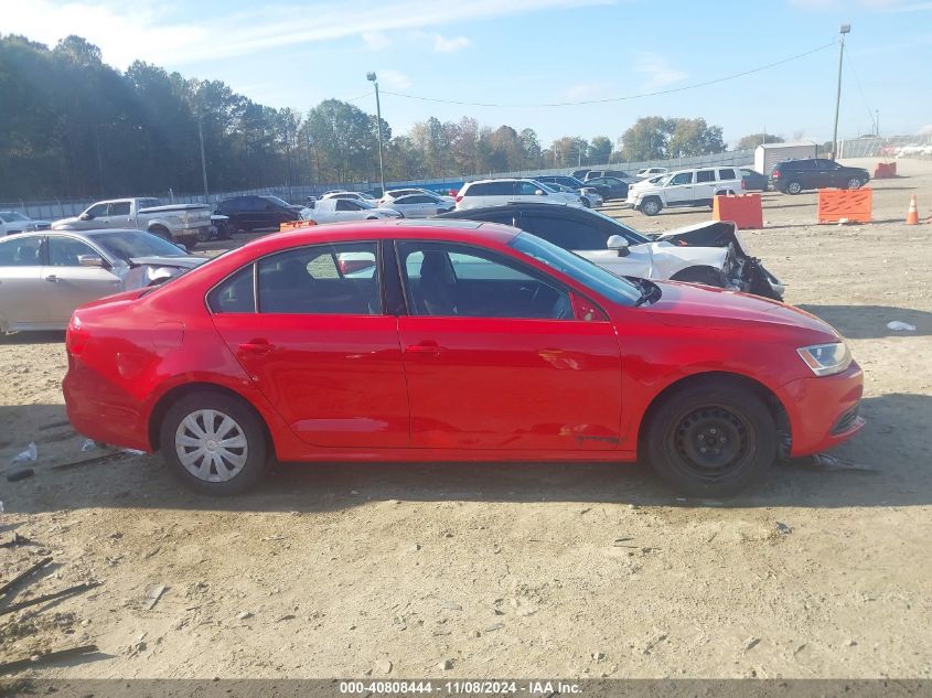 2013 Volkswagen Jetta 2.0L S VIN: 3VW2K7AJ1DM260684 Lot: 40808444