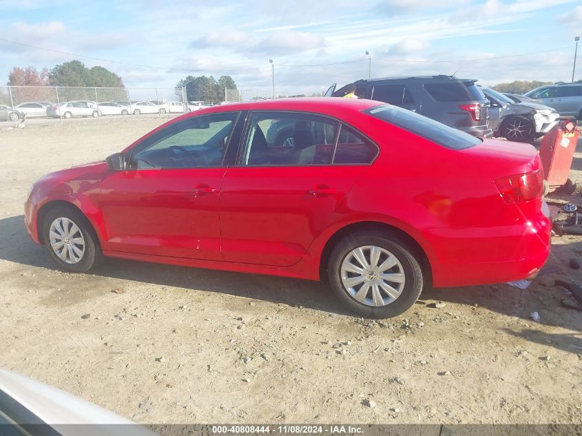 2013 Volkswagen Jetta 2.0L S VIN: 3VW2K7AJ1DM260684 Lot: 40808444