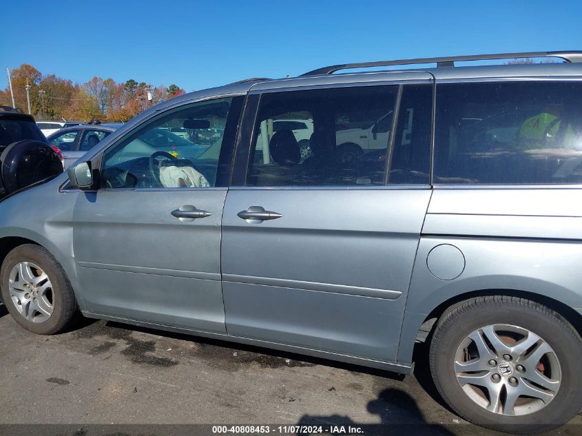 2005 Honda Odyssey Ex-L VIN: 5FNRL38795B127257 Lot: 40808453