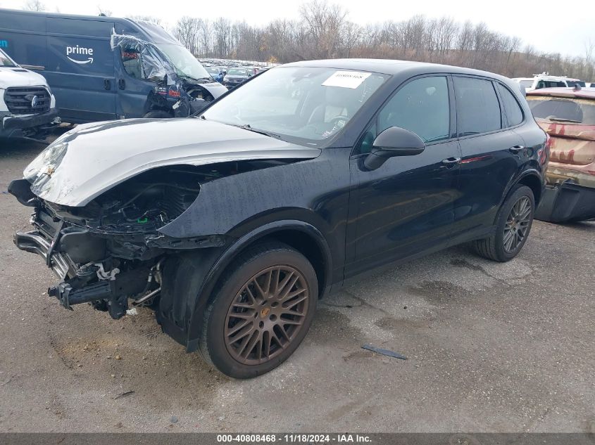 VIN WP1AA2A25HKA80763 2017 Porsche Cayenne, Platinu... no.2